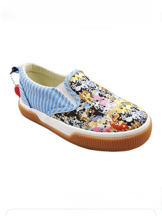 Bluey Other - Bluey Toddler Unisex Blue Slip On Sneakers Size 10T NWT